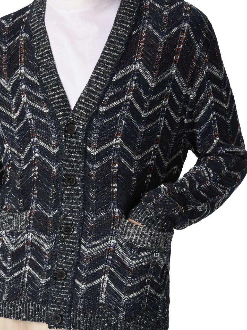 Missoni Sweaters Blue Navy