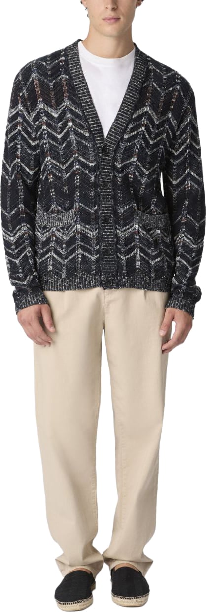 Missoni Sweaters Blue Navy