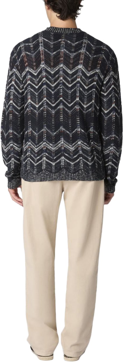 Missoni Sweaters Blue Navy