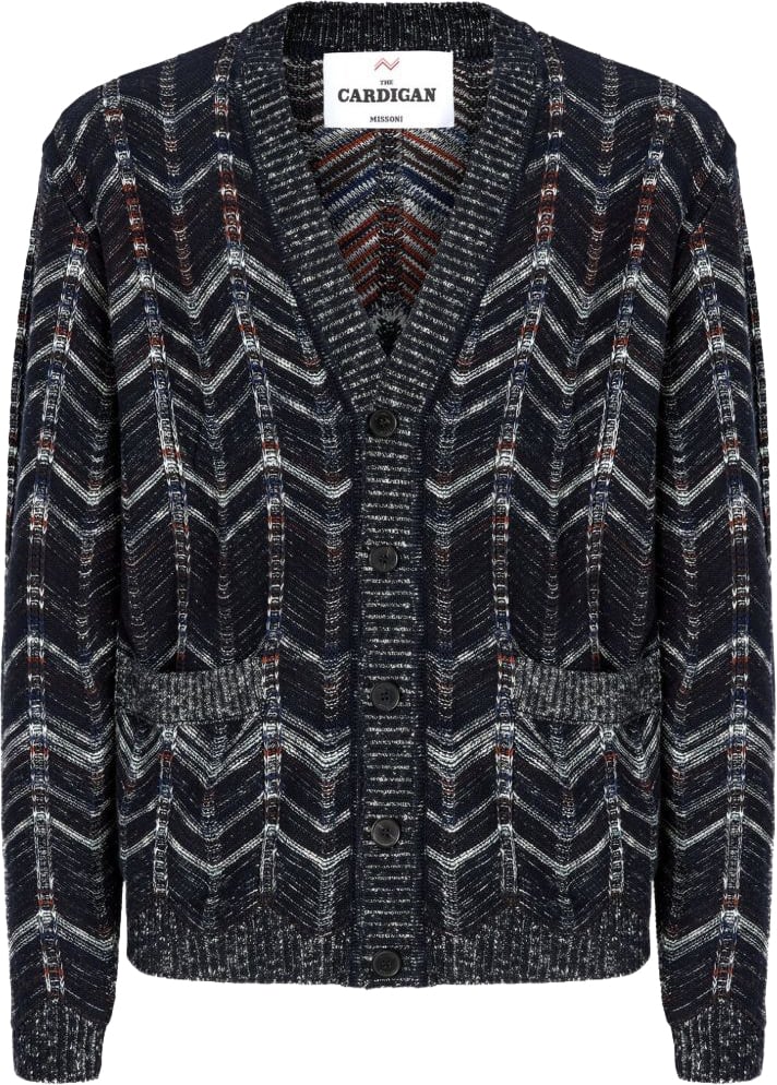 Missoni Sweaters Blue Navy