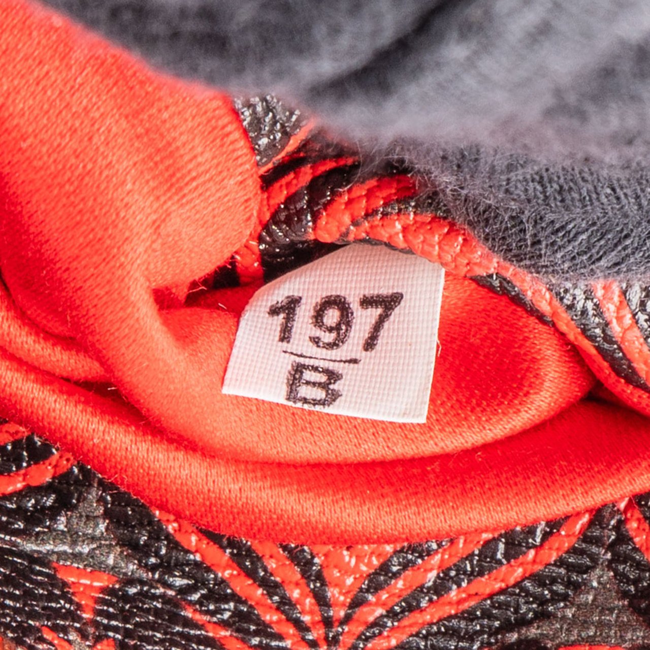 Miu Miu Miu Miu Printed Leather Wristlet Pouch Rood