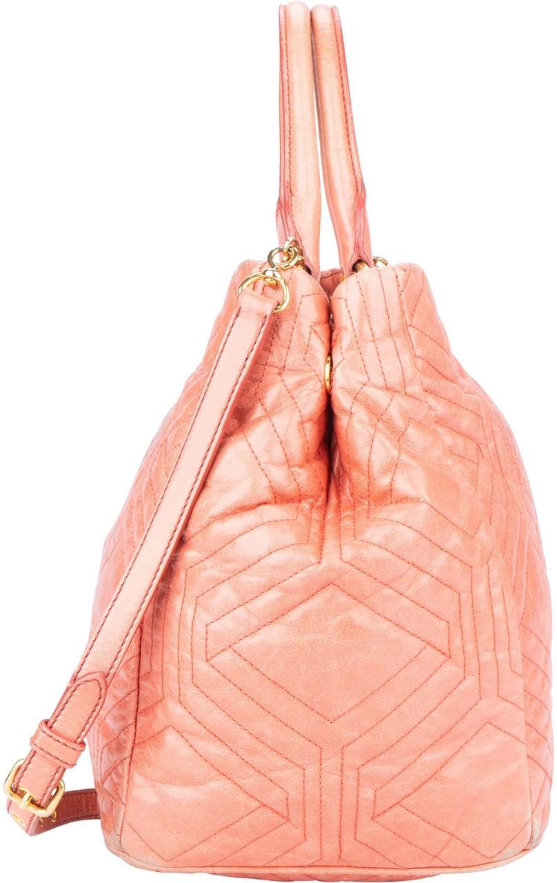 Miu Miu Miu Miu Quilted Leather City Handbag Divers