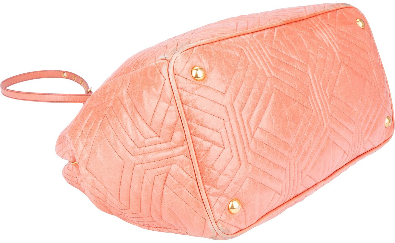 Miu Miu Miu Miu Quilted Leather City Handbag Divers