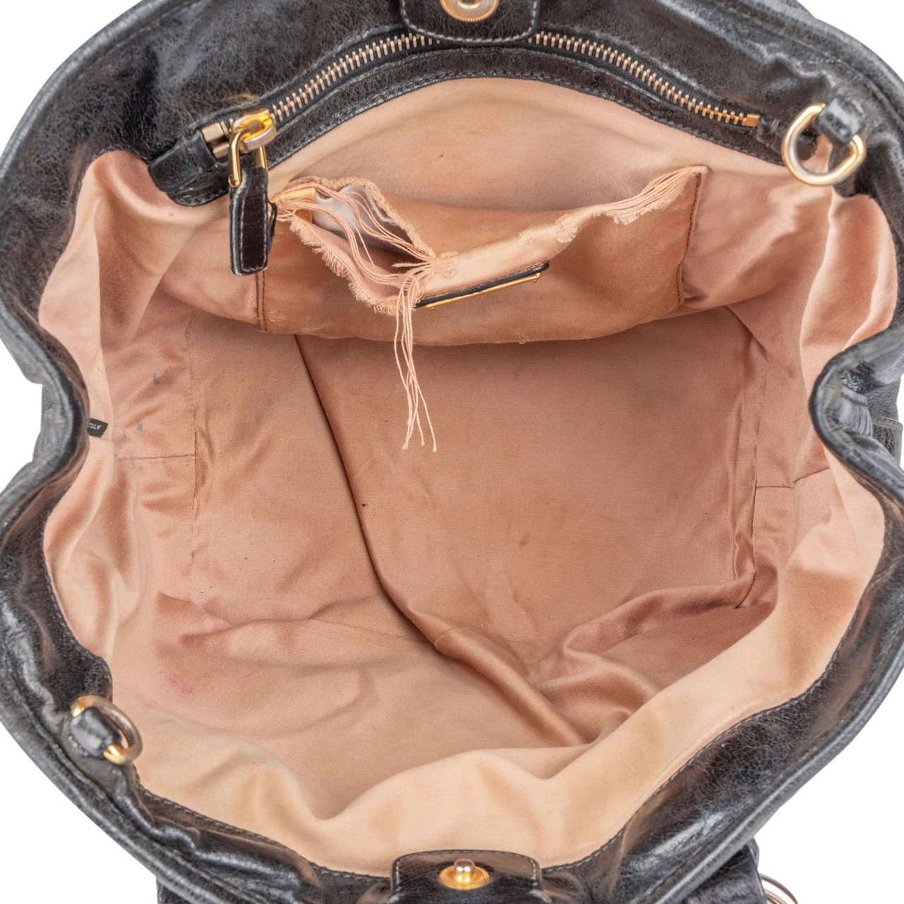 Miu Miu Miu Miu Vitello Lux Handbag Zwart