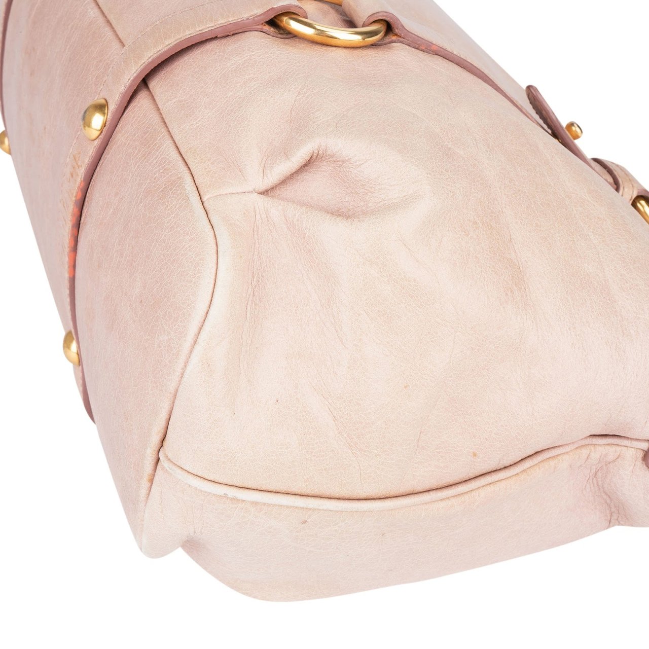 Miu Miu Miu Miu Vitello Lux Satchel City Handbag Rood