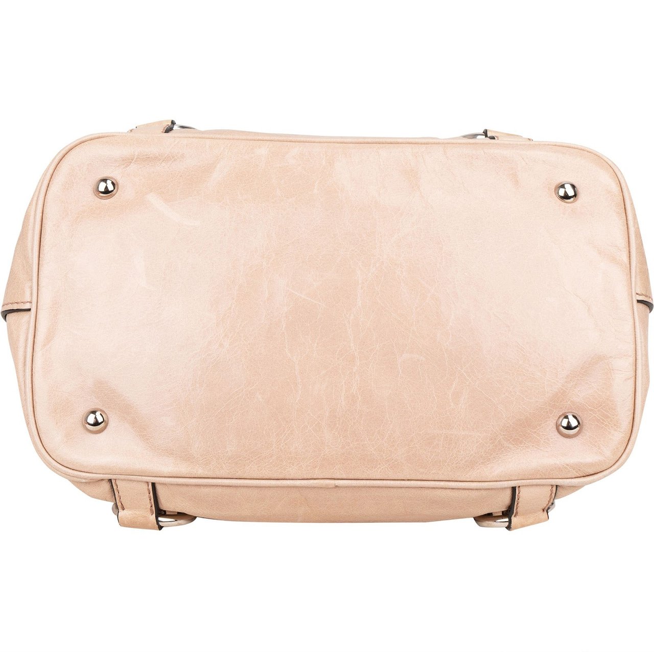 Miu Miu Miu Miu Vitello Lux City Handbag Beige