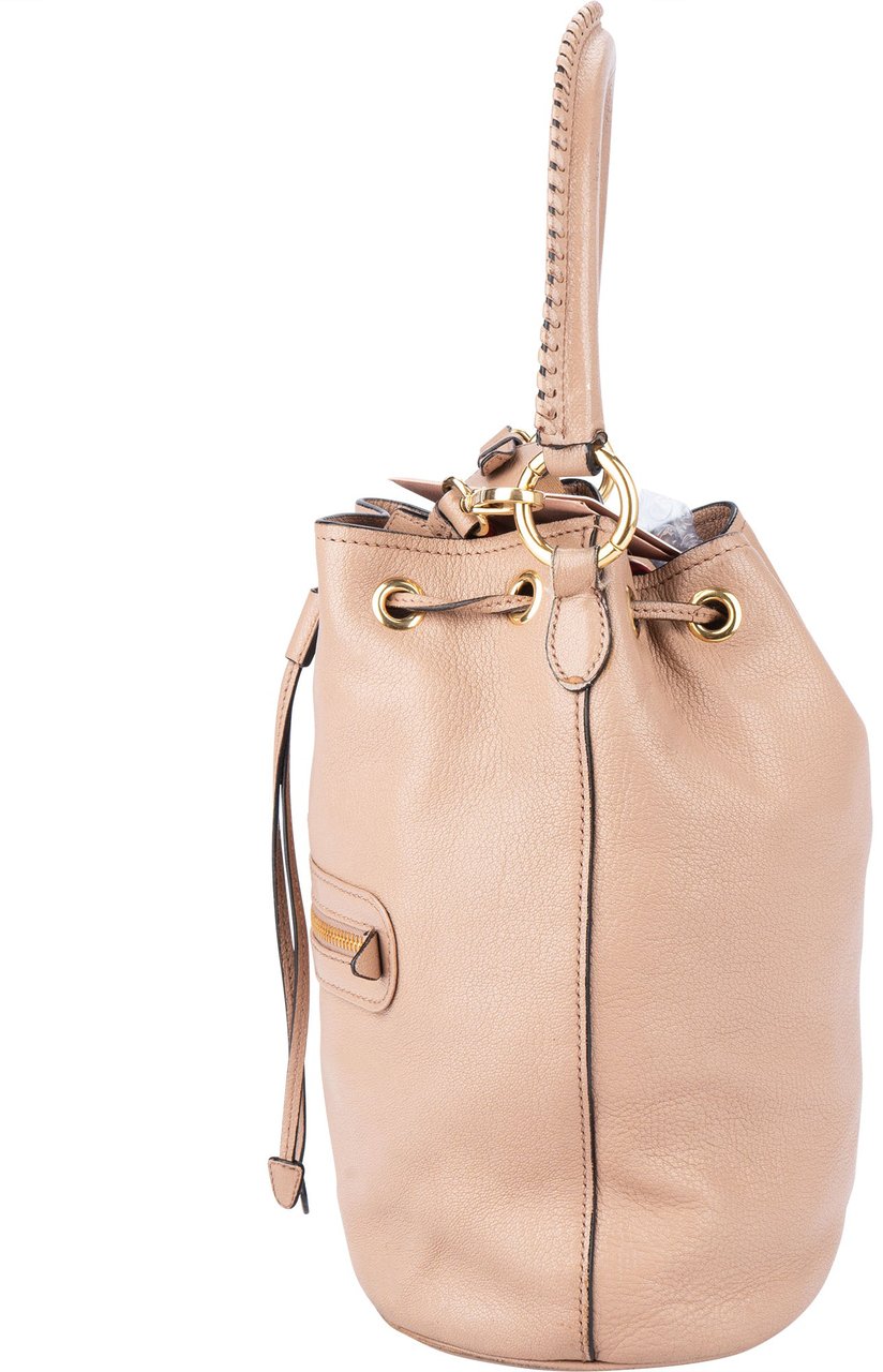 Miu Miu Miu Miu Cammeo Leather Madras Bucket Handbag Divers