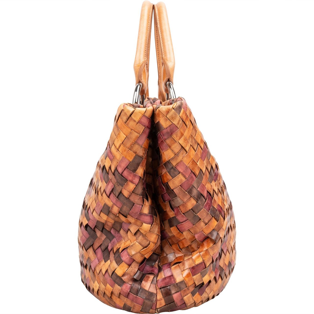 Miu Miu Miu Miu Intrecciato Multicolor Stone Handbag Divers