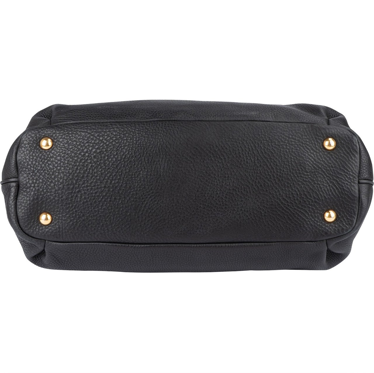 Miu Miu Vitello Lux Satchel Shoulder Bag Zwart