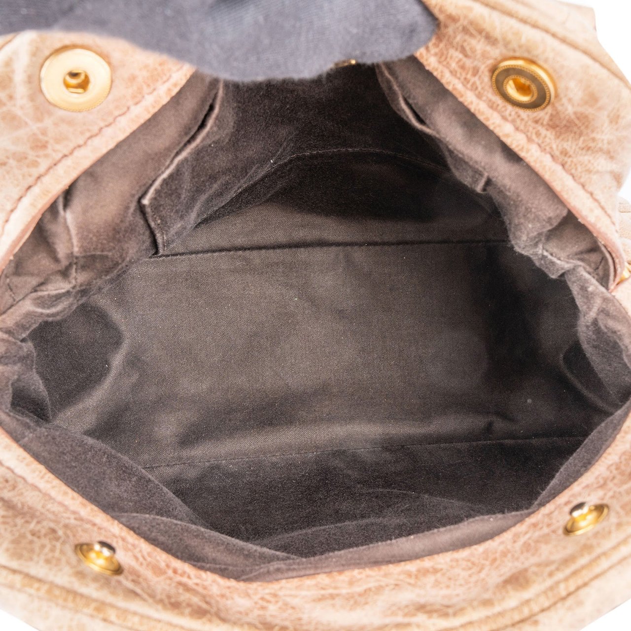 Miu Miu Miu Miu Vitello Lux City Handbag Beige