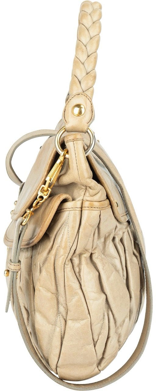 Miu Miu Vitello Lux City Handbag Divers
