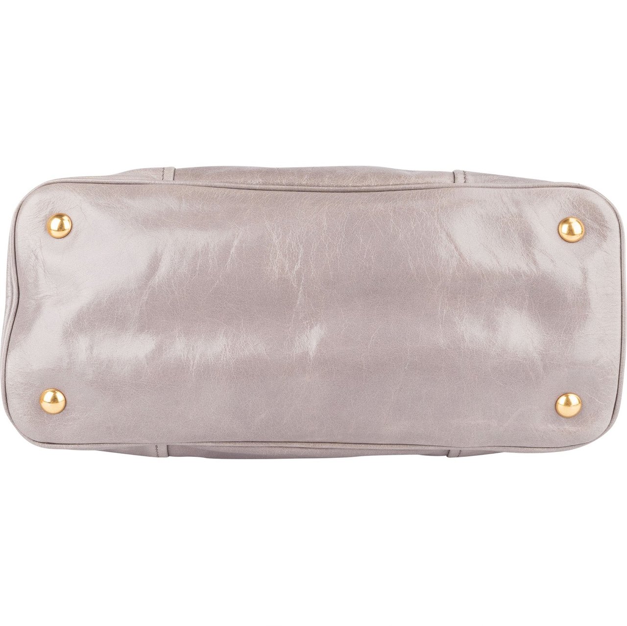 Miu Miu Miu Miu Grey Vitello Lux Handbag Divers