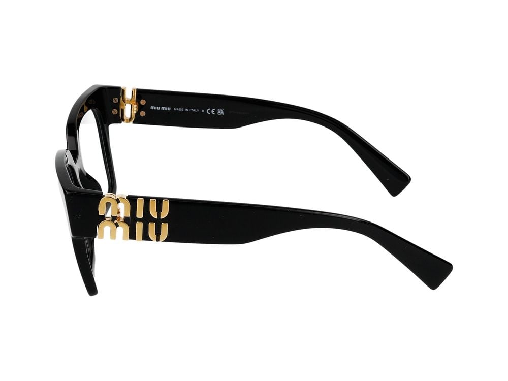 Miu Miu Eyeglasses 0MU 04UV 1AB1O1 52/19/135 Zwart