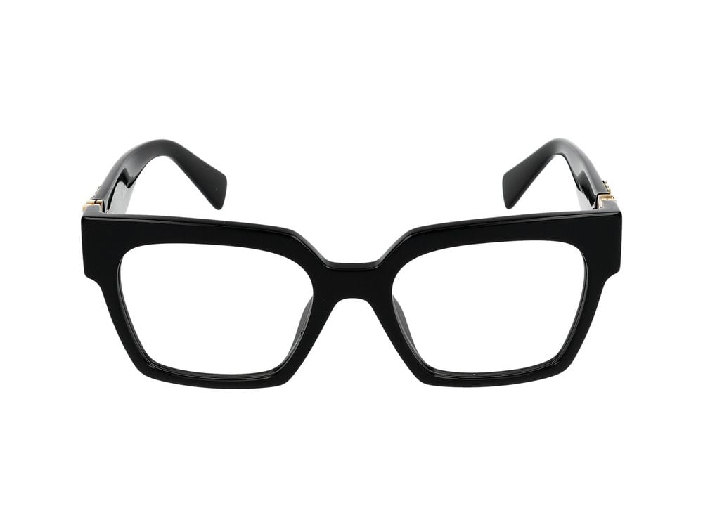 Miu Miu Eyeglasses 0MU 04UV 1AB1O1 52/19/135 Zwart