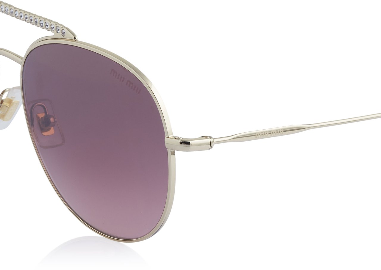 Miu Miu Sonnenbrille Goud