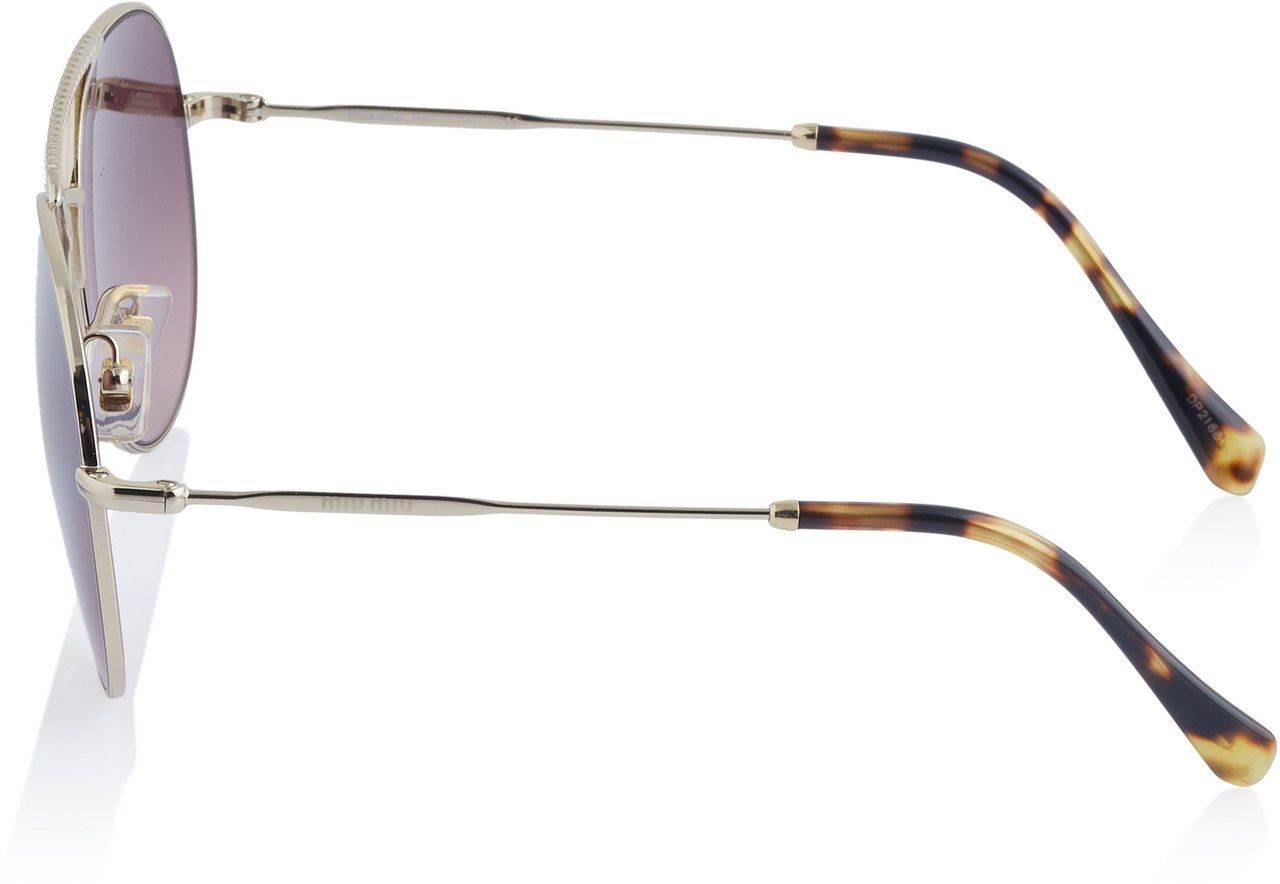 Miu Miu Sonnenbrille Goud