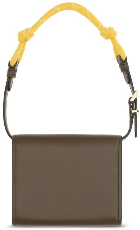 Miu Miu Brown Calf Leather Bos Taurus Wallet Bruin