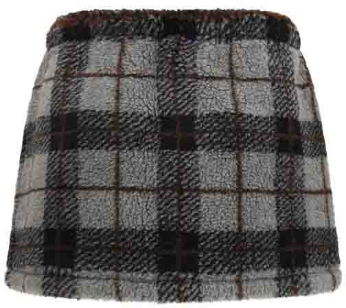 Miu Miu Multicolor Nylon Mini Skirt Divers