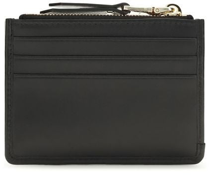 Miu Miu Black Lamb Ovis Aries Aries Wallet Zwart