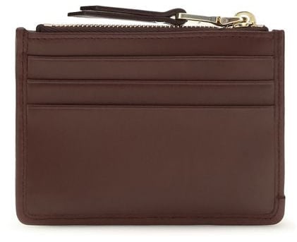 Miu Miu Bordeaux Lamb Ovis Aries Aries Wallet Maroon
