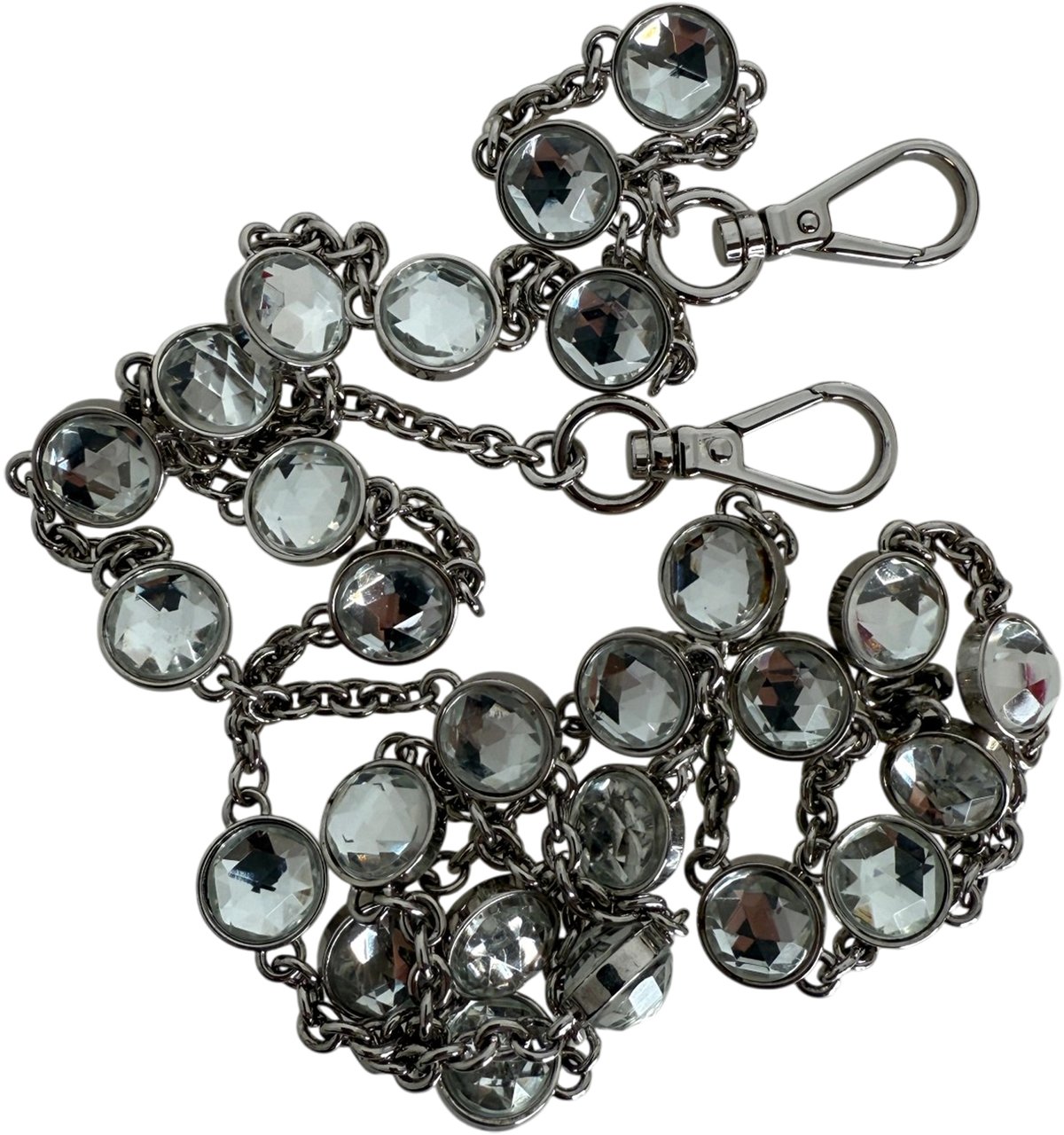 MIU MIU Crystal-Embellished Velvet Clutch on Chain  rot / neuwertig Rood