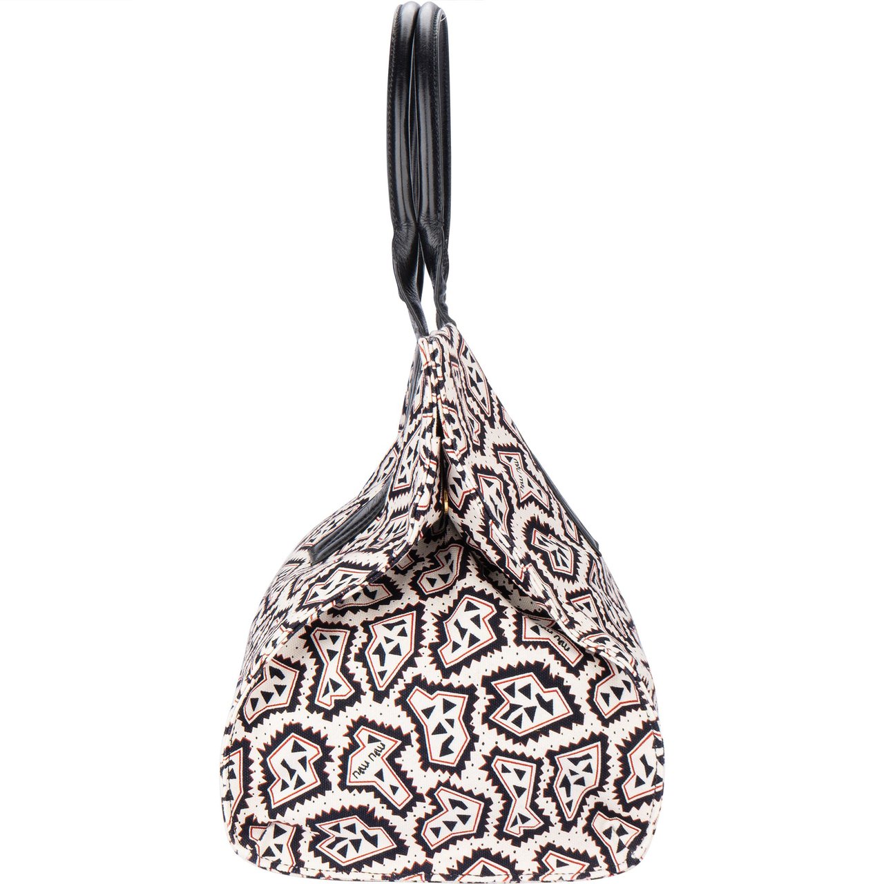 Miu Miu Miu Miu Tessuto Stampat Monogram Handbag Divers