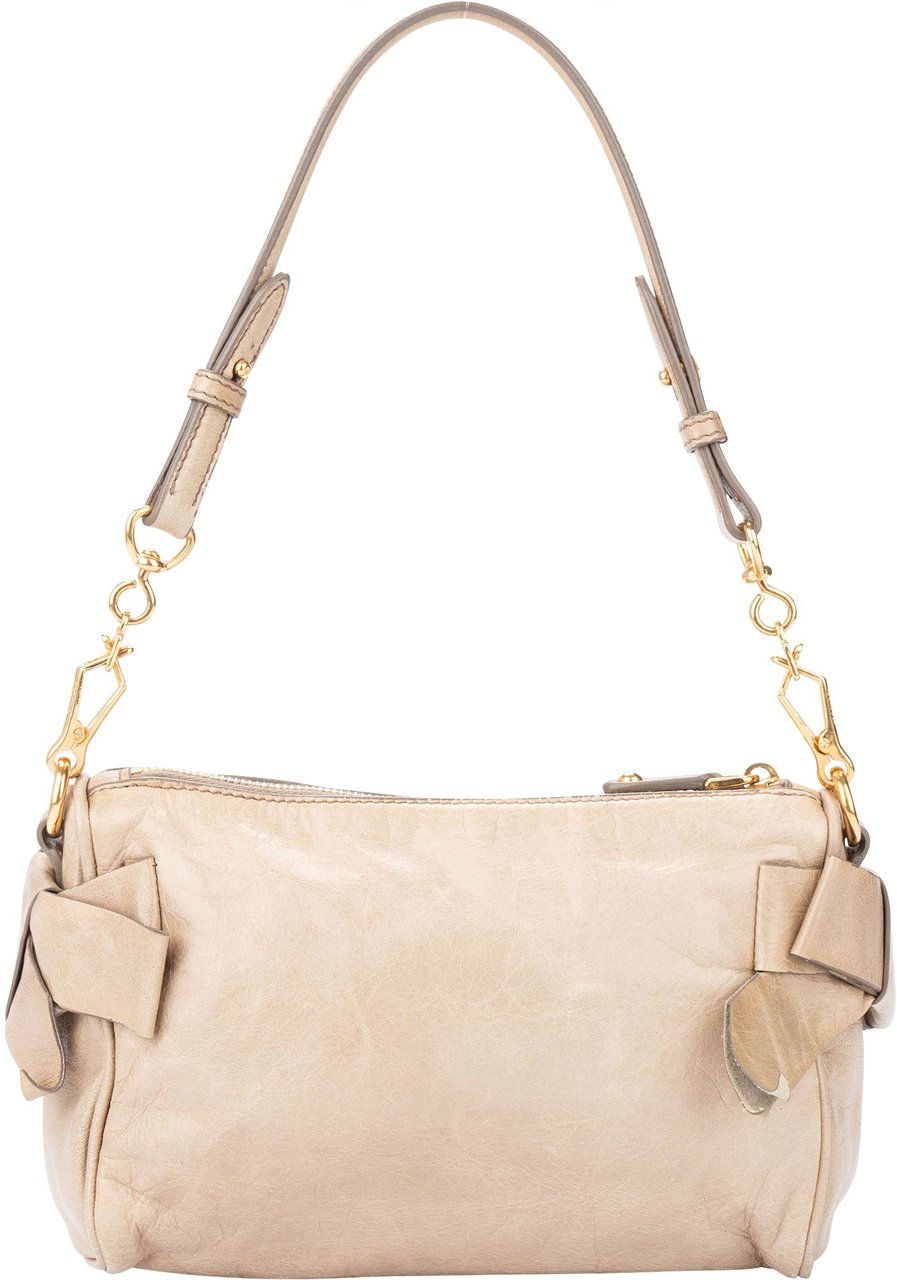 Miu Miu Miu Miu Leather Ribbon Mini Shoulder Bag Divers