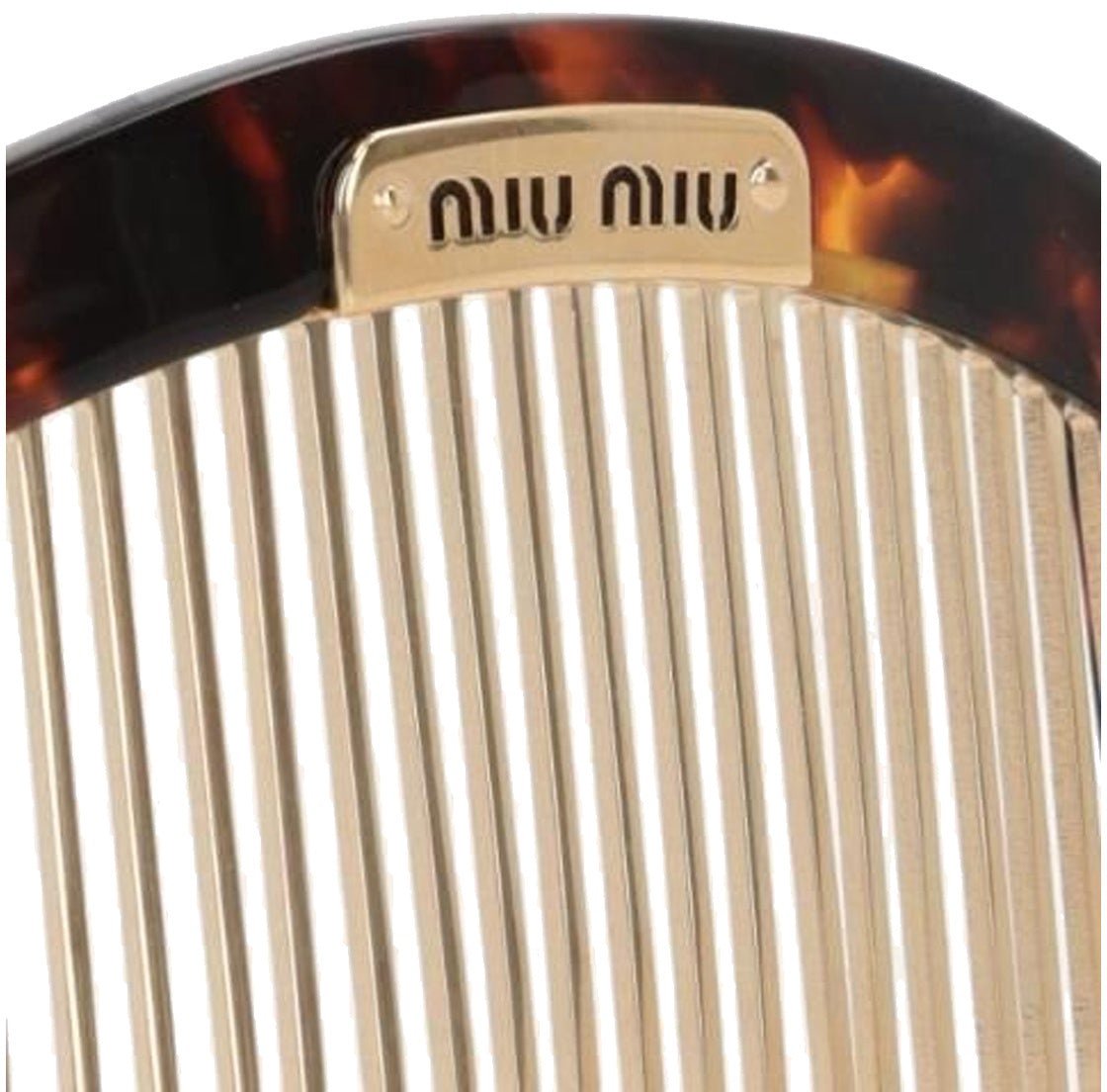 Miu Miu Hair Tortoiseshell Hair Comb Divers