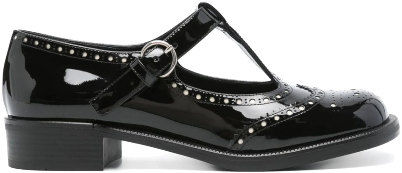 Miu Miu Leather Mary Jane Divers