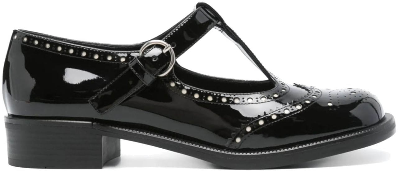 Miu Miu Leather Mary Jane Divers
