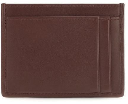 Miu Miu Bordeaux Lamb Ovis Aries Aries Wallet Maroon