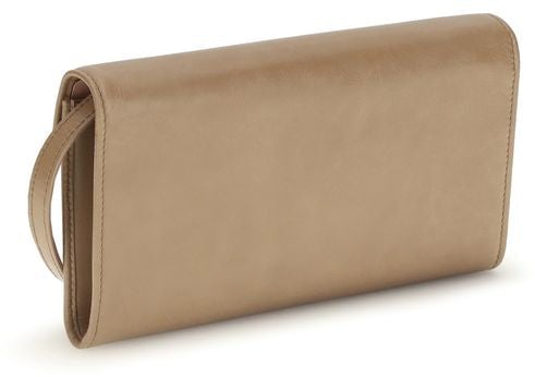 Miu Miu Beige Calf Leather Bos Taurus Clutch Bag Beige