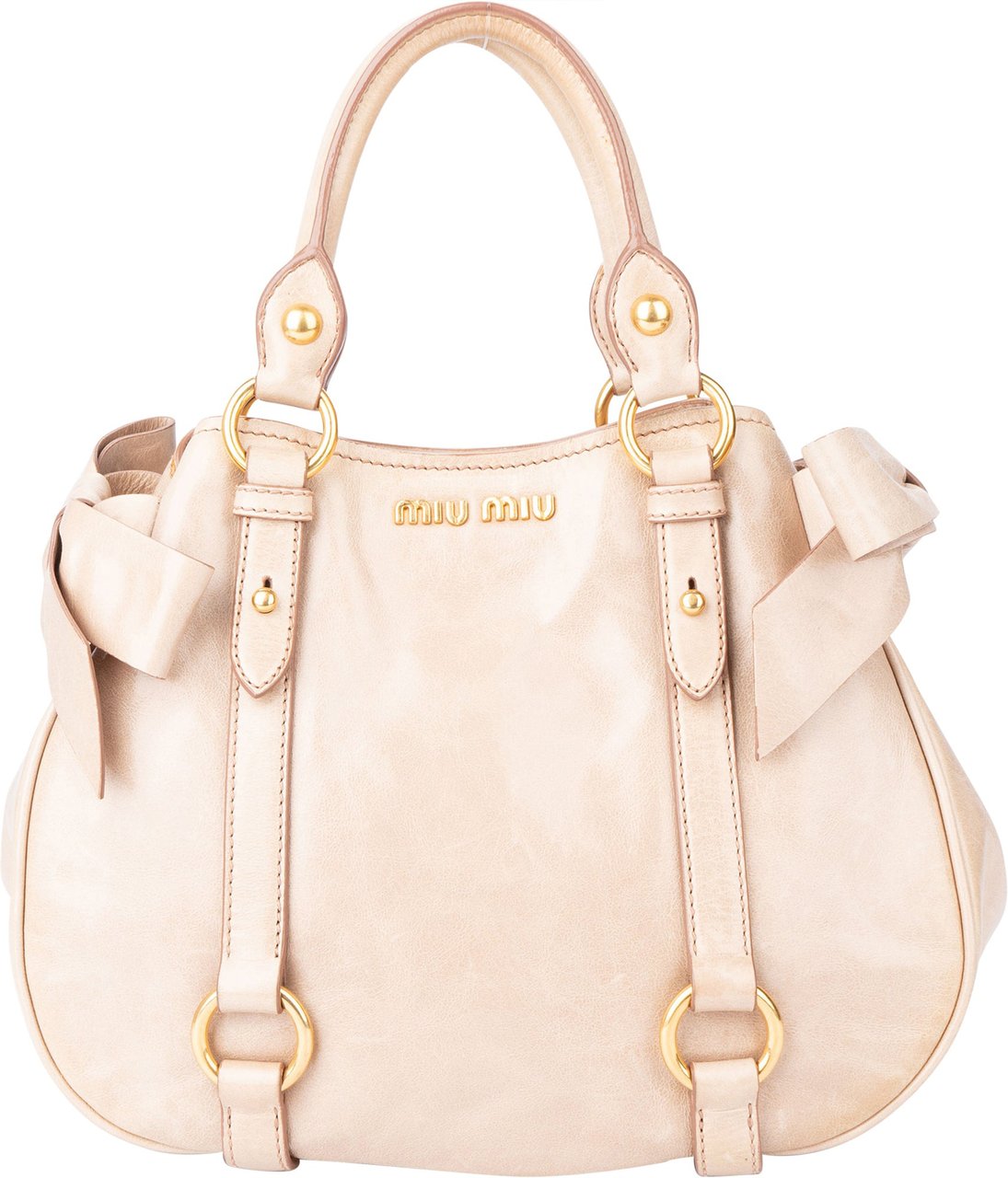 Miu Miu Miu Miu Rose Leather City Handbag Divers