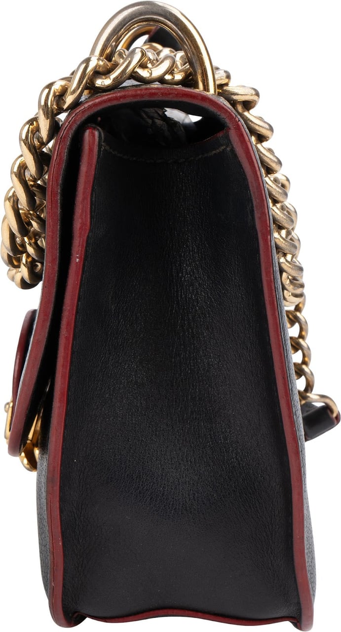 Miu Miu Grained Leather Club Flap Crossbody Bag Zwart