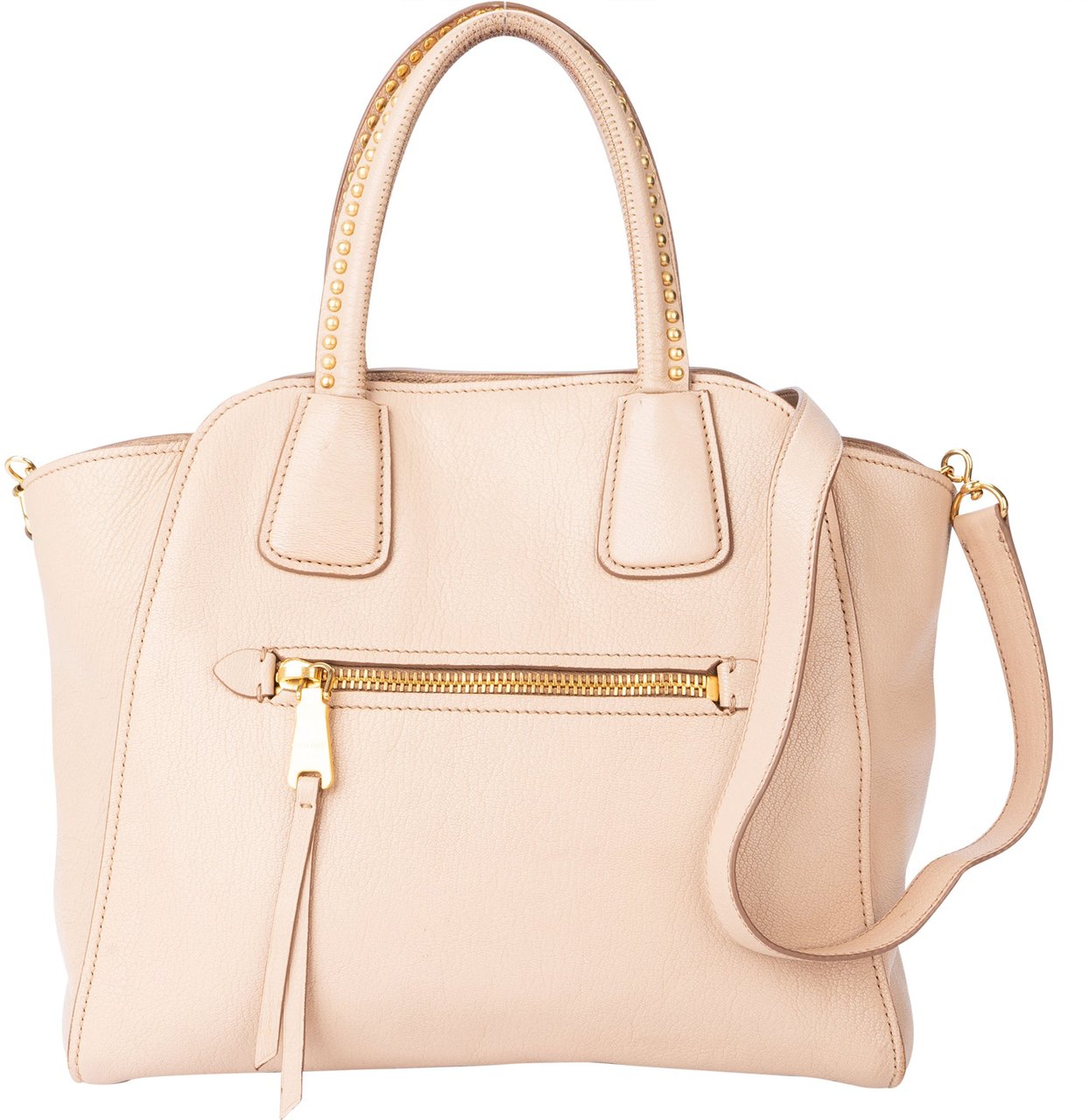 Miu Miu Miu Miu Leather Pocket Handbag Divers