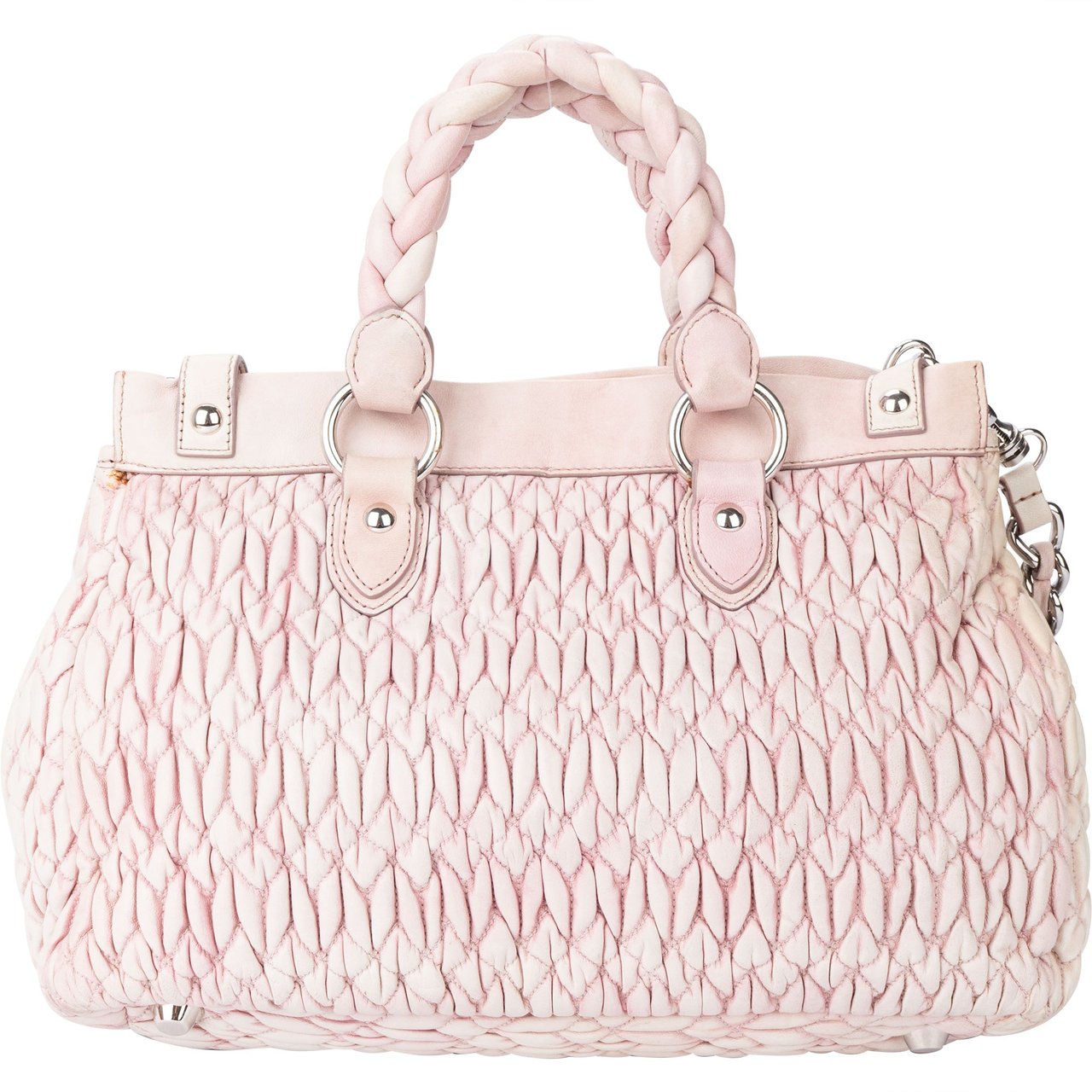 Miu Miu Miu Miu Quilted Leather City Handbag Divers