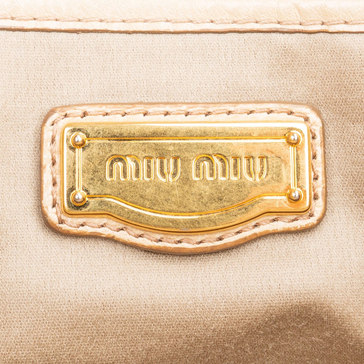 Miu Miu Miu Miu Quilted Lambskin City Handbag Divers