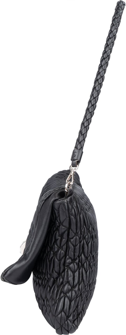 Miu Miu Miu Miu Quilted Leather Crystal Shoulder Bag Divers