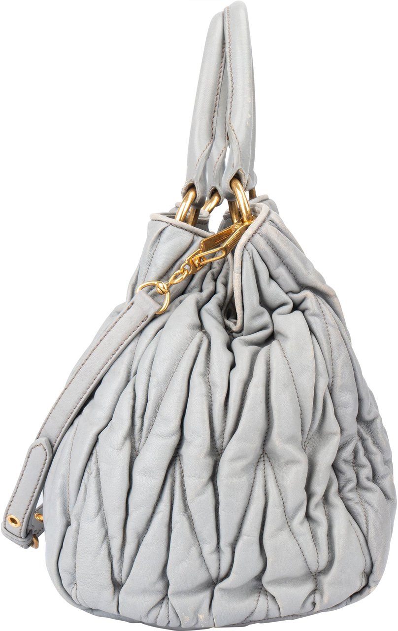 Miu Miu Miu Miu Quilted Leather City Handbag Divers