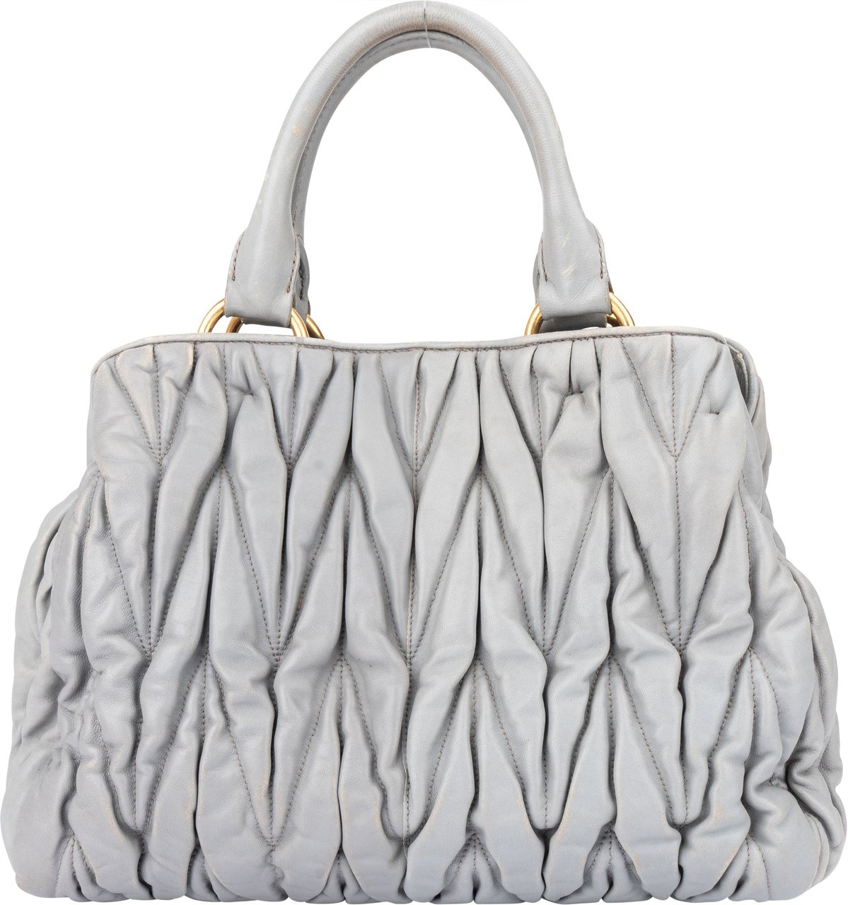 Miu Miu Miu Miu Quilted Leather City Handbag Divers