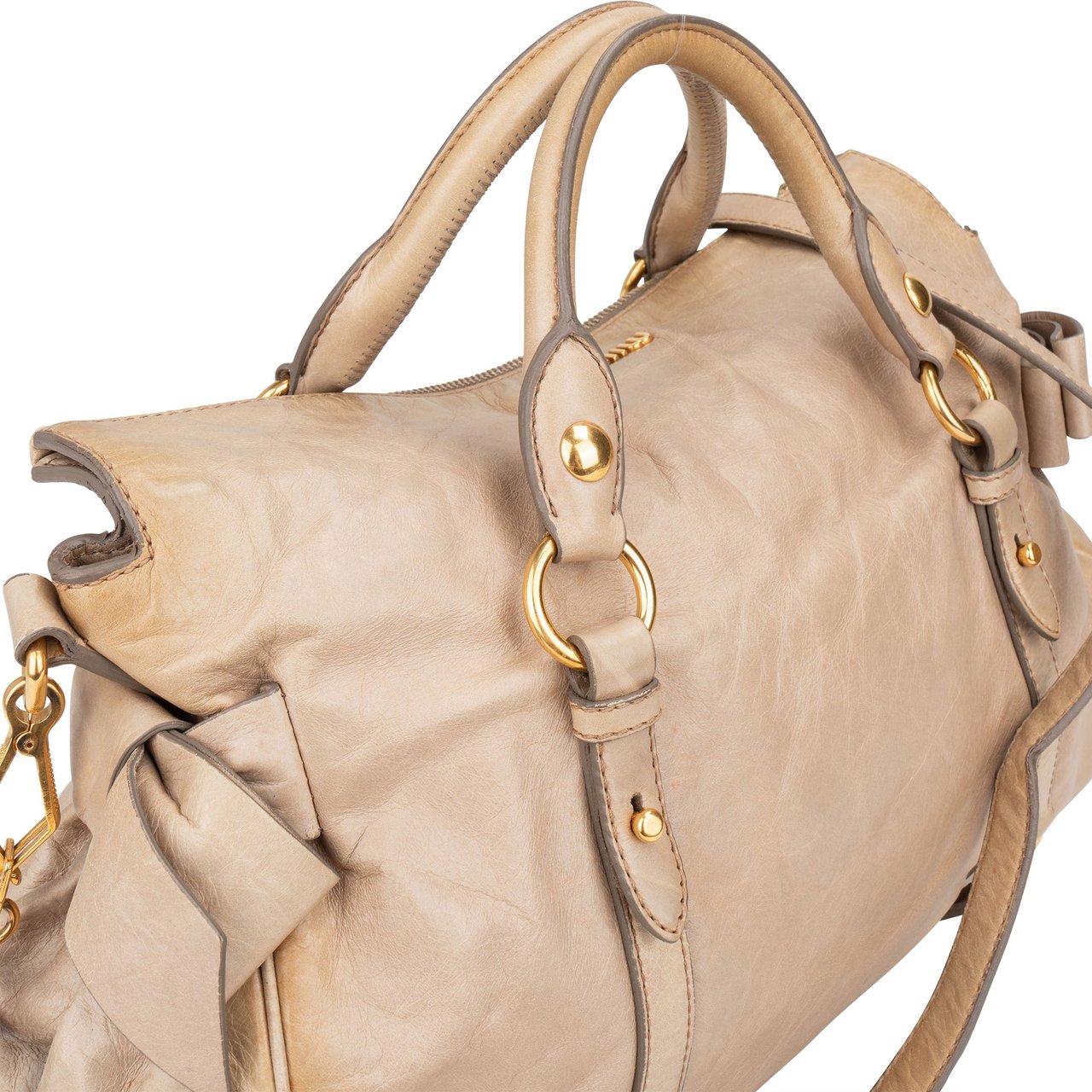 Miu Miu Miu Miu Classic Leather Handbag Divers