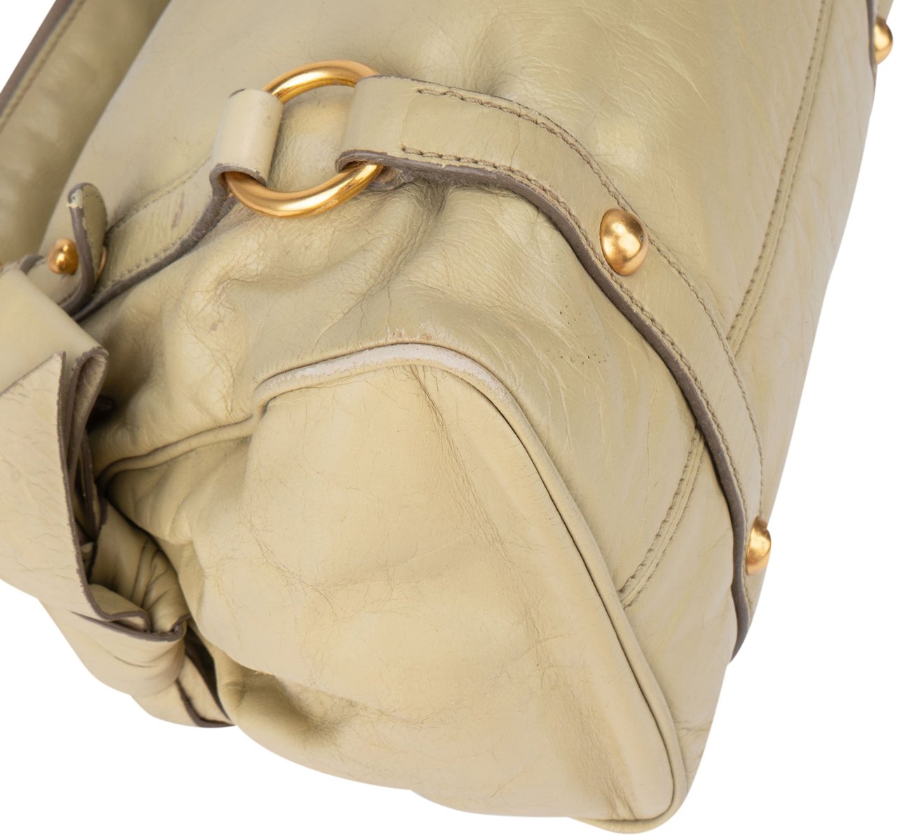 Miu Miu Miu Miu Leather Classic City Handbag Divers