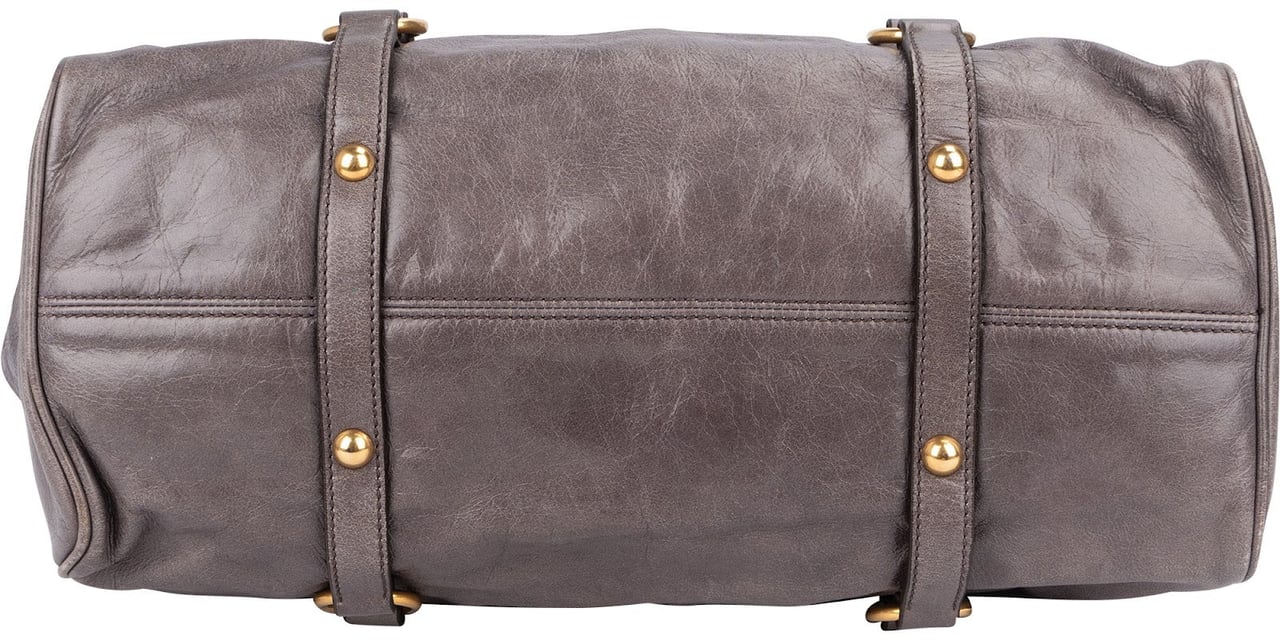 Miu Miu Miu Miu Vitello Lux Bow City Satchel Handbag Divers