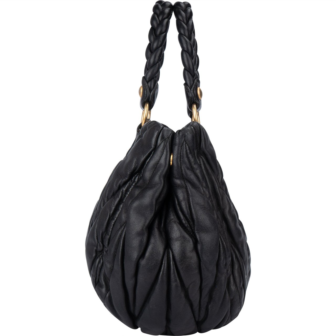 Miu Miu Miu Miu Quilted Leather City Handbag Divers