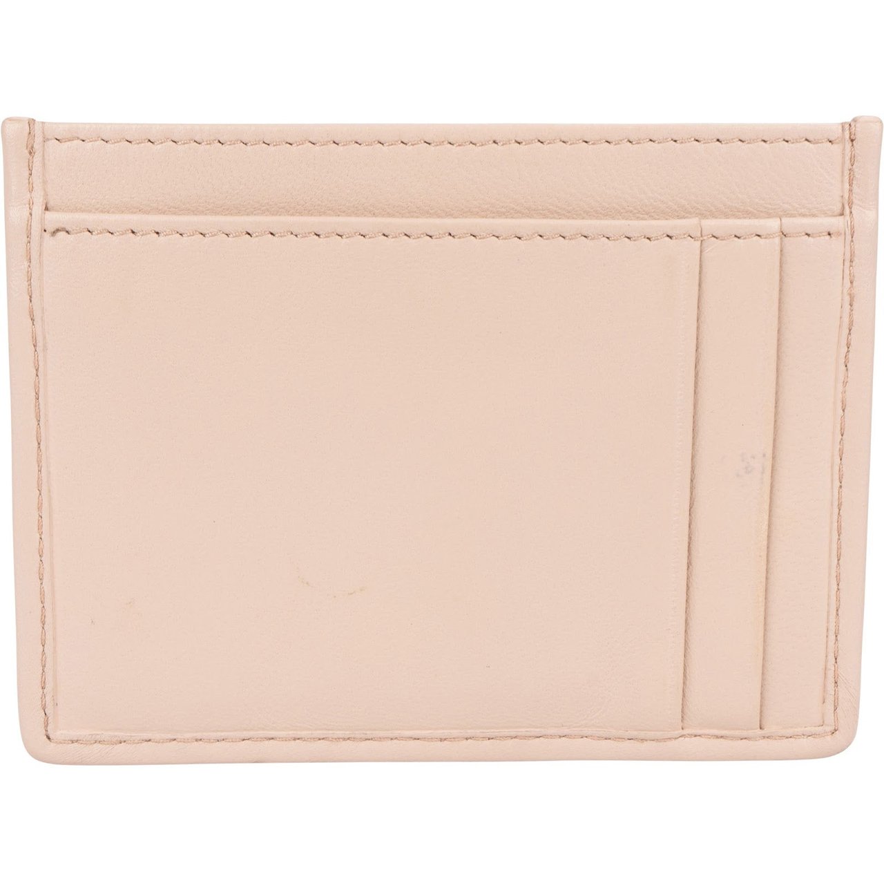 Miu Miu Miu Miu Nappa Leather Matelassé Card Holder Rood