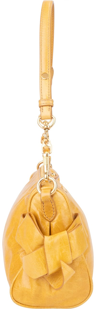 Miu Miu Miu Miu Leather Ribbon Mini Shoulder Bag Divers