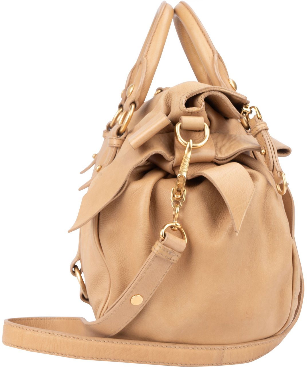 Miu Miu Miu Miu Classic City Leather Handbag Divers