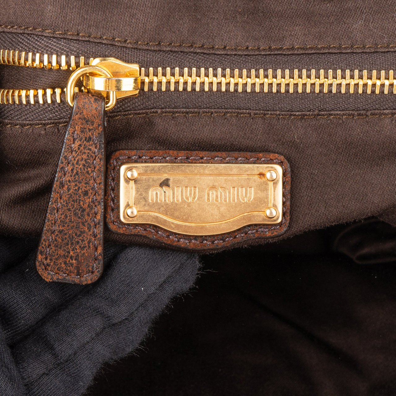 Miu Miu Miu Miu Quilted Leather Crystal Handle Handbag Divers