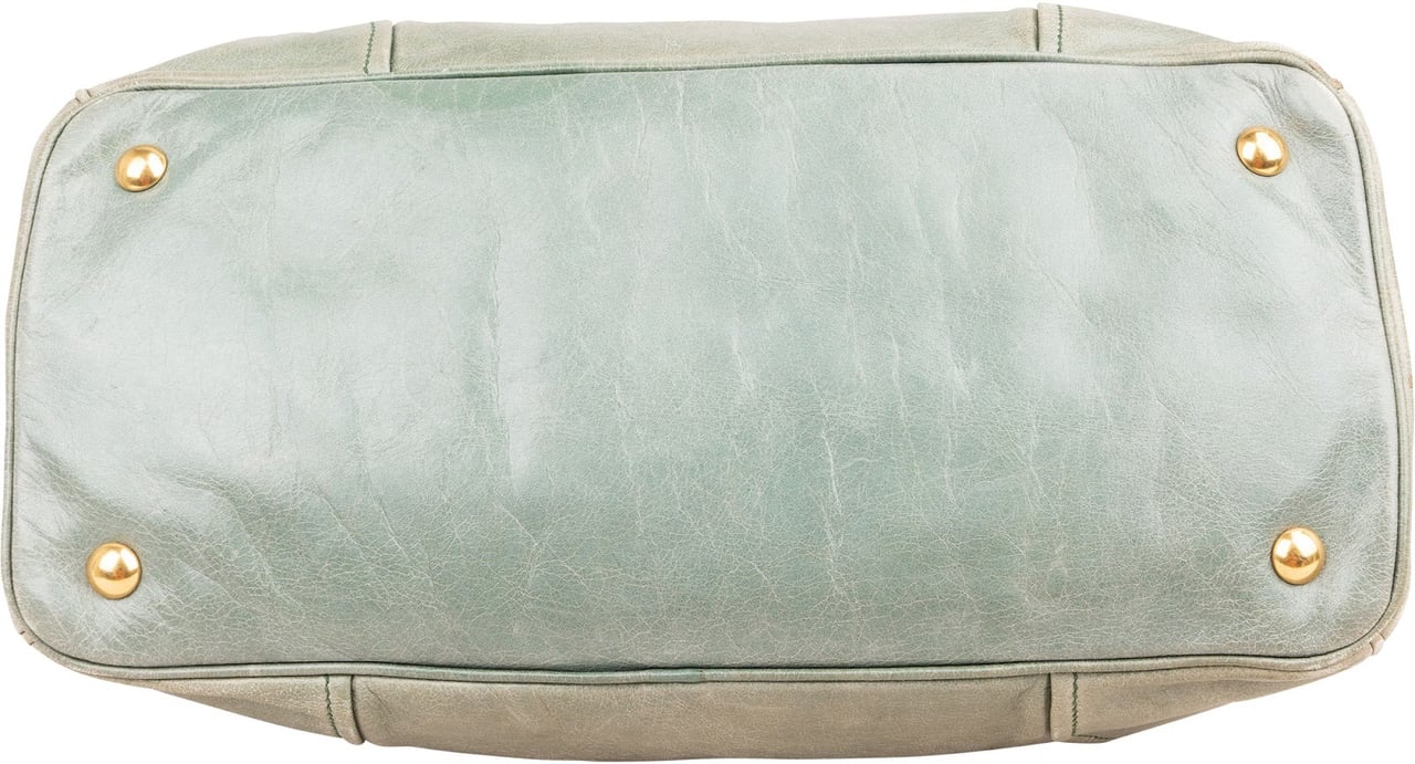 Miu Miu Vitello Lux Tote Handbag Divers