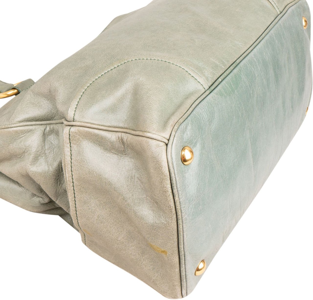 Miu Miu Vitello Lux Tote Handbag Divers